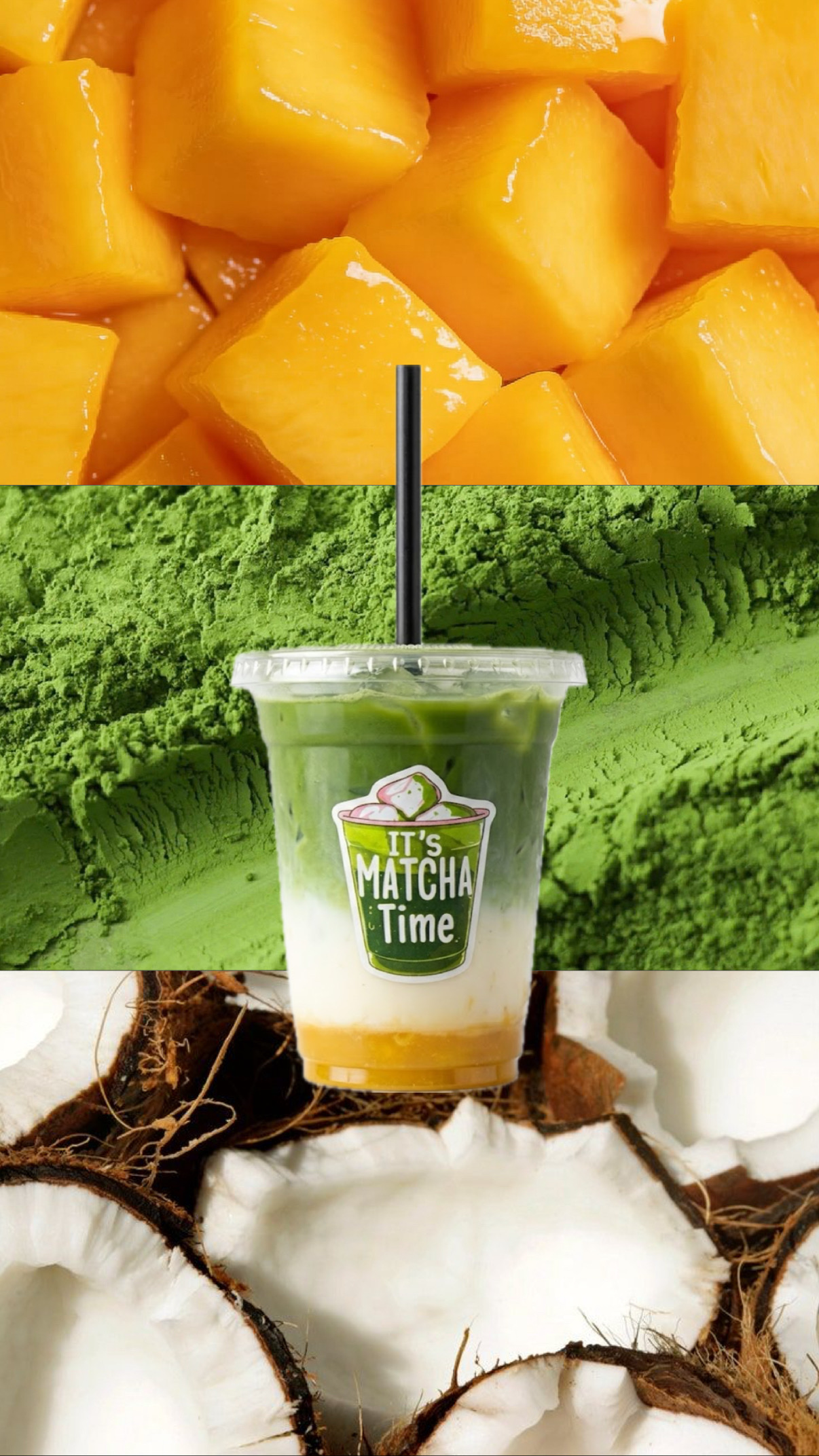 Mango Matcha bij Het Matchahoekje