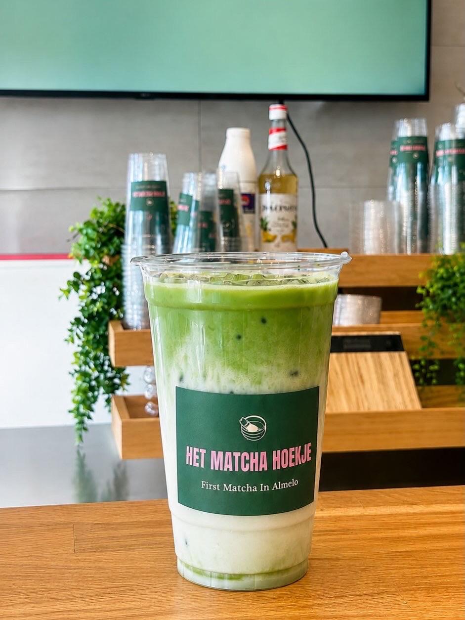 Classic iced matcha